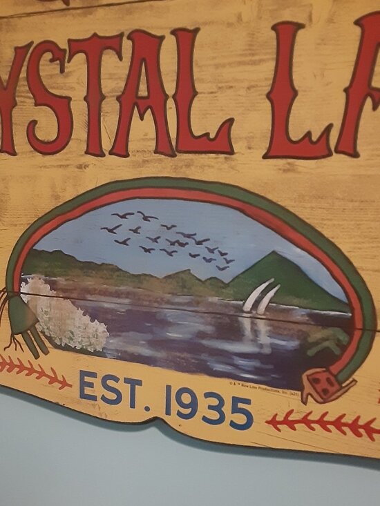 Friday The 13th – Camp Crystal Lake Sign - Picture 6 of 12